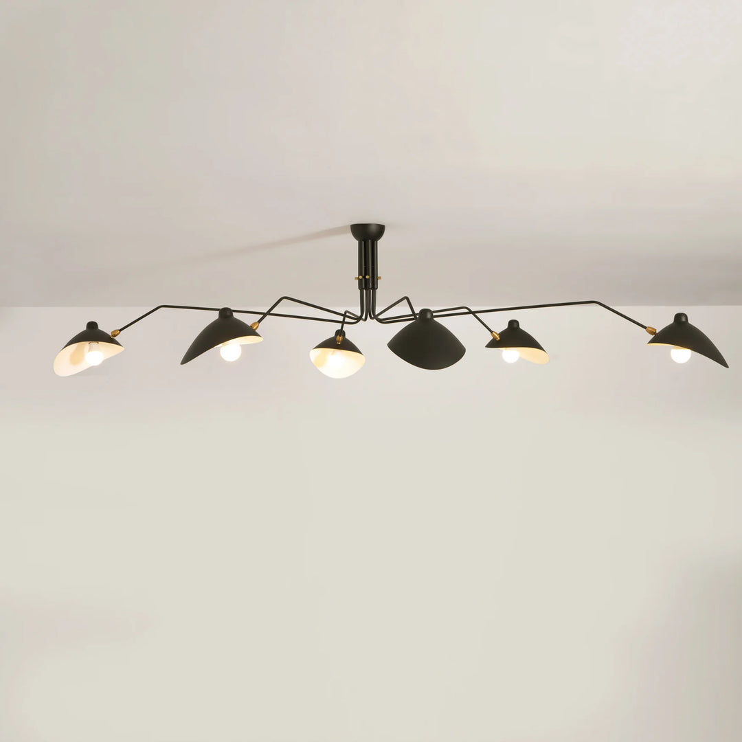Modern Multi-Head Scandinavian Ceiling Light