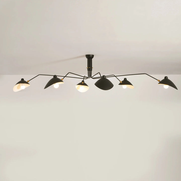 Modern Multi-Head Scandinavian Ceiling Light