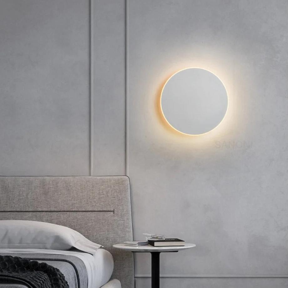 Contemporary Nordic Circular LED Wall Light