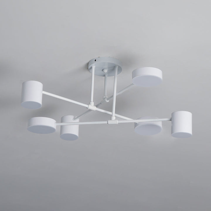 Sputnik Modern Brass Globe LED Ceiling Light