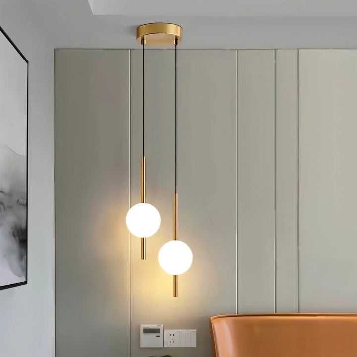 Slim Minimalist Scandinavian Pendant Light
