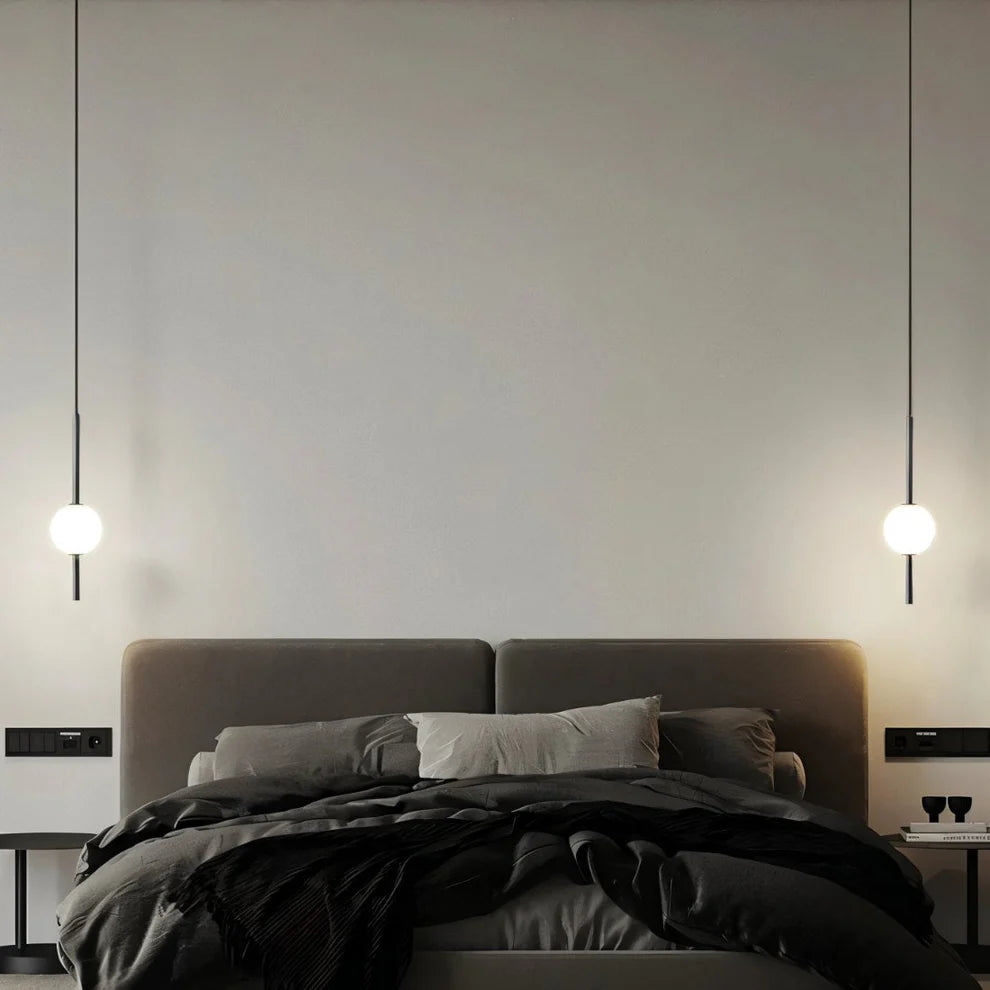 Slim Minimalist Scandinavian Pendant Light