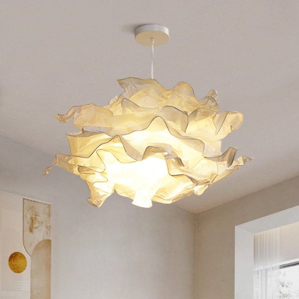 Nordic-Inspired Flower Shaped Pendant Light