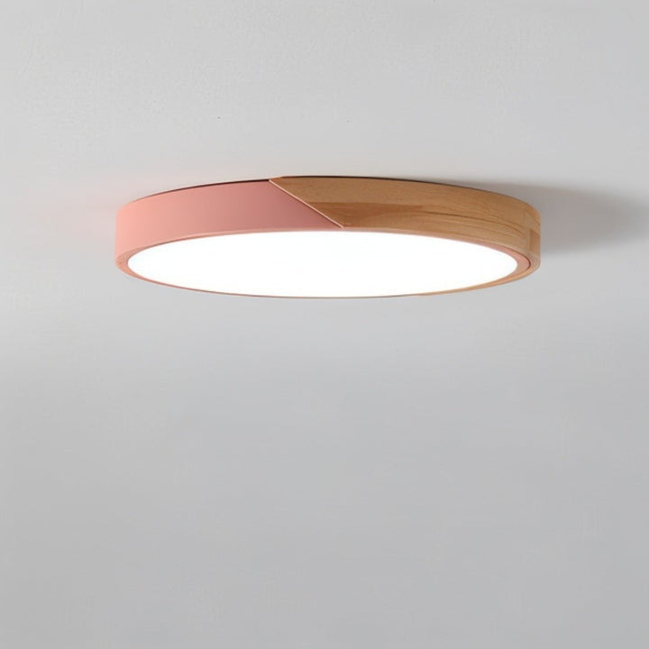 Space-Saving Modern Scandinavian Ceiling Light