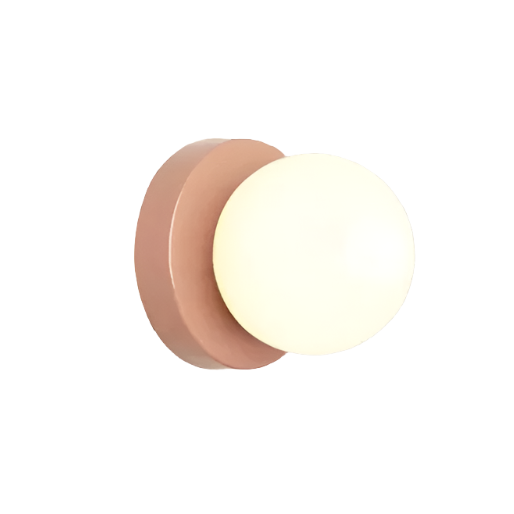 Round Minimalist Nordic LED Wall Light