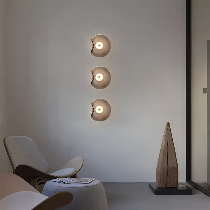 Japandi-Inspired Curved Nordic LED Wall Light