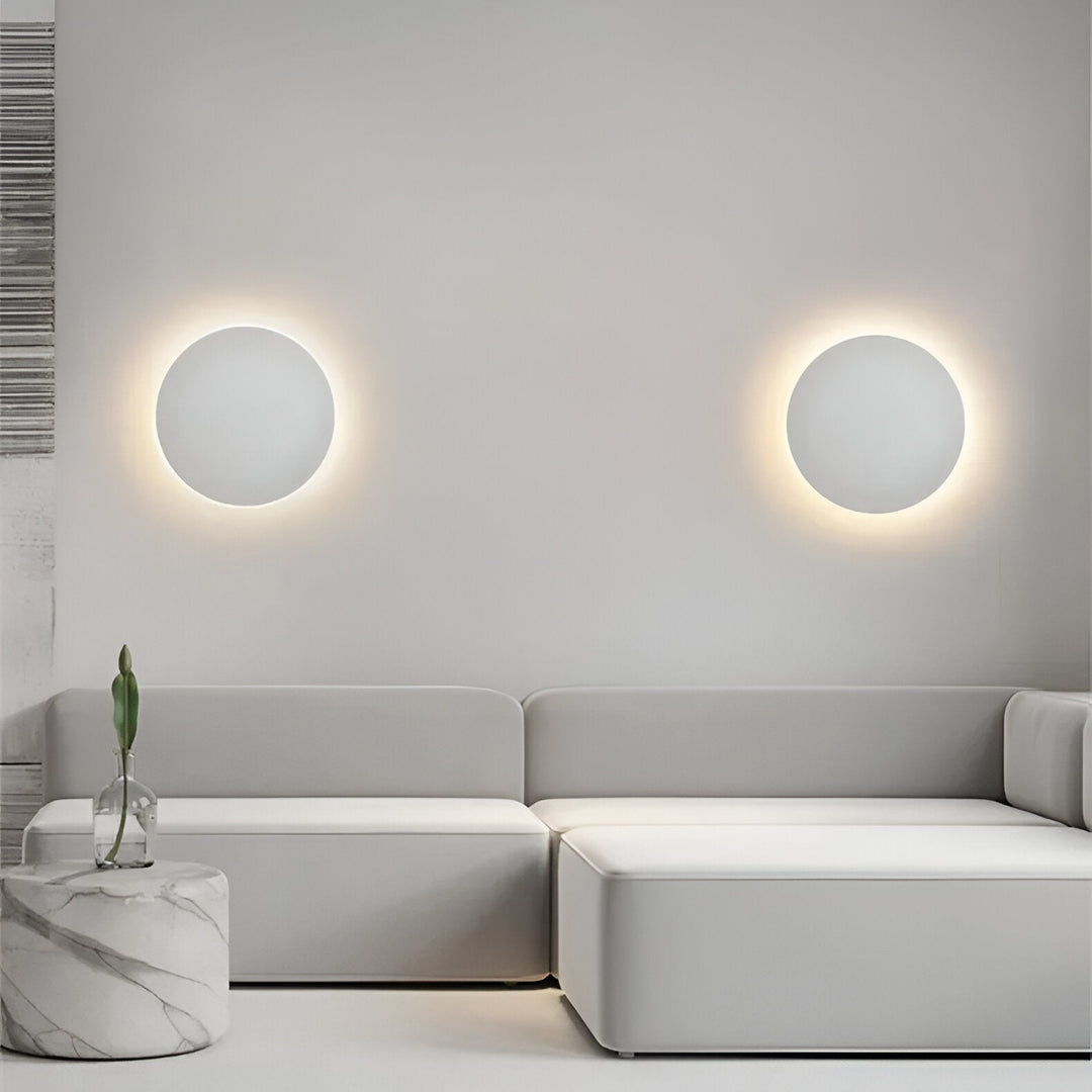 Contemporary Nordic Circular LED Wall Light