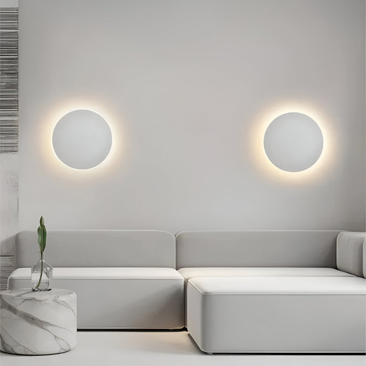 Contemporary Nordic Circular LED Wall Light