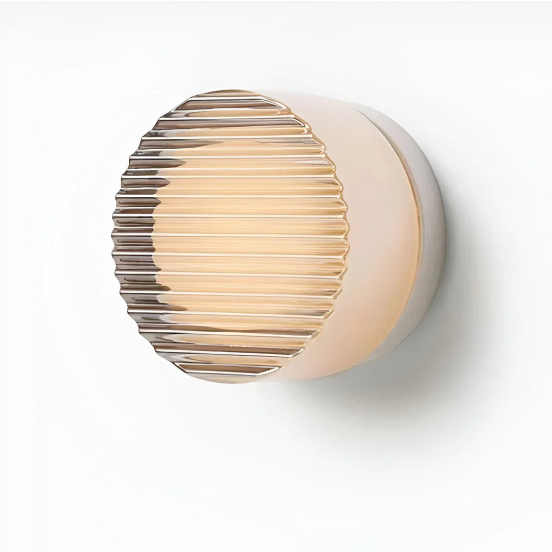 Scandinavian Modern Circular Wall Light