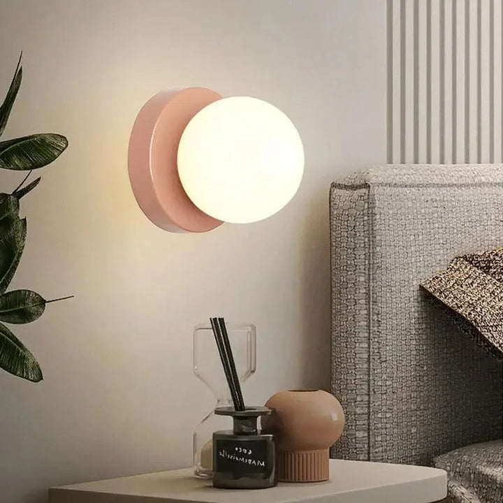 Round Minimalist Nordic LED Wall Light