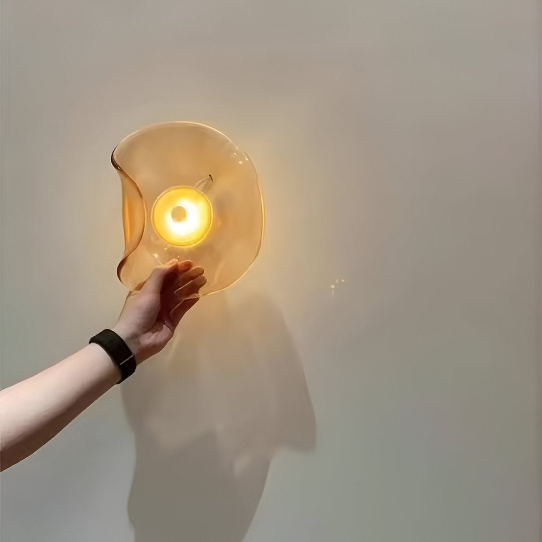 Japandi-Inspired Curved Nordic LED Wall Light