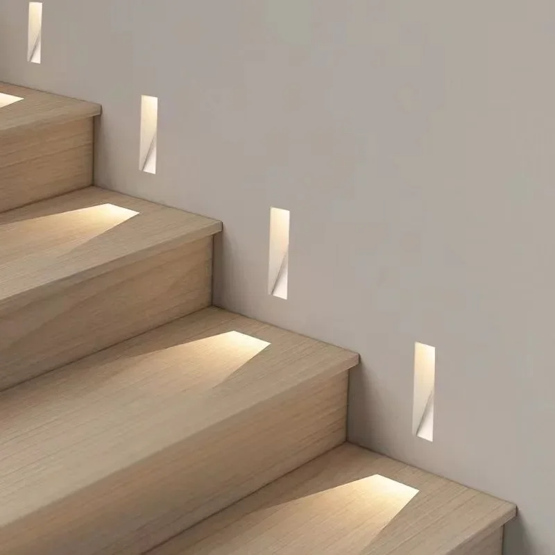 Modern Nordic Motion Sensor LED Stairway Wall Light