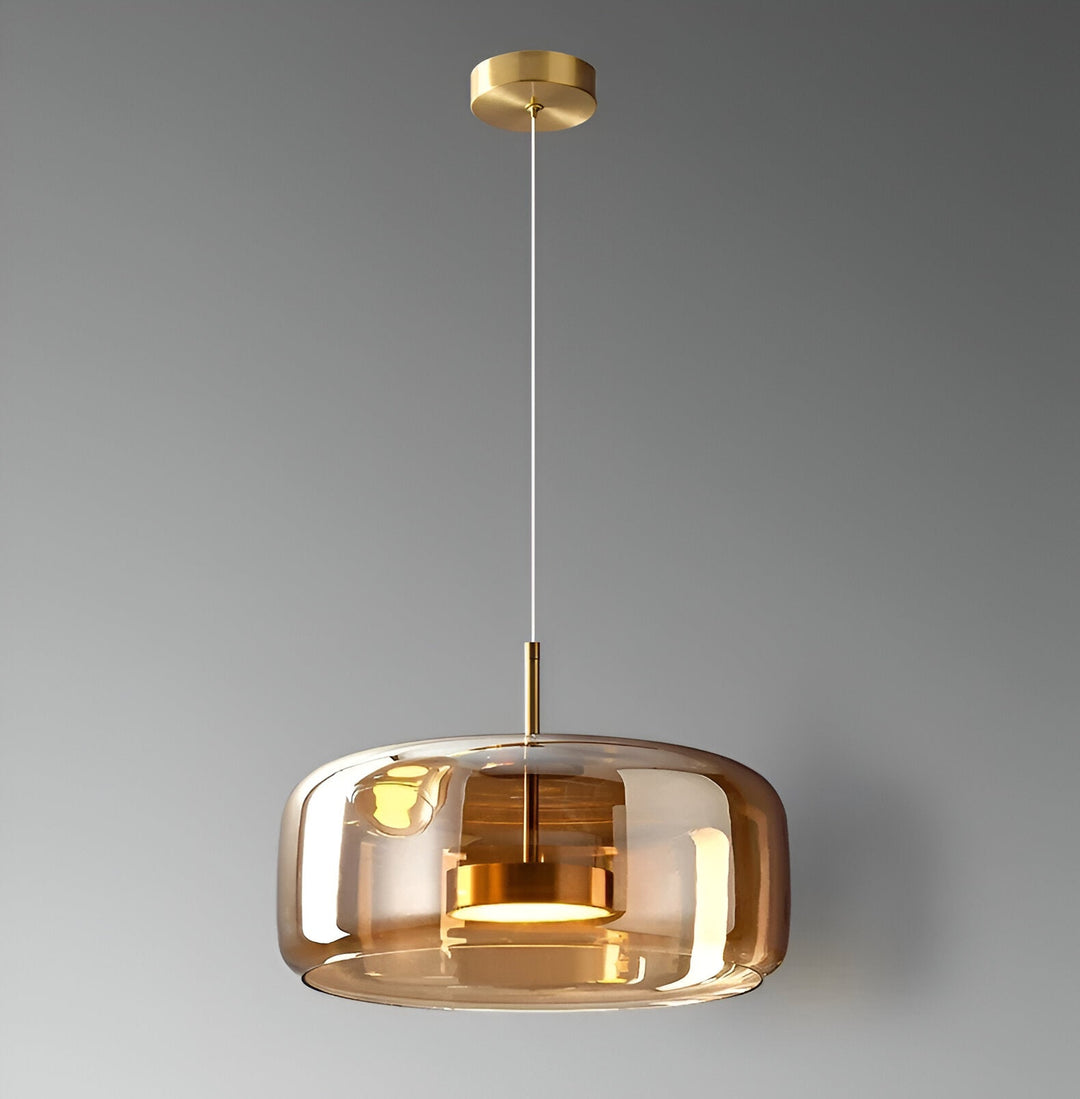 Mid-Century Retro-Influenced Pendant Light