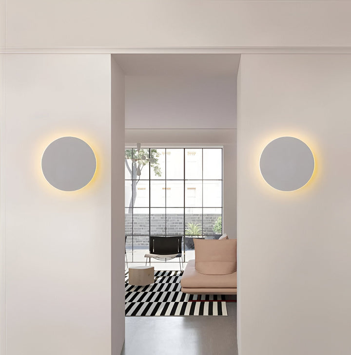 Contemporary Nordic Circular LED Wall Light