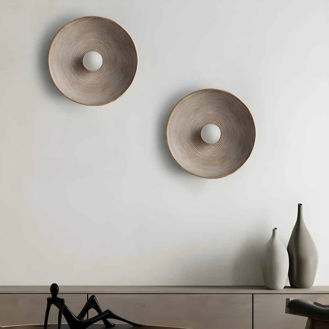Classic Style Minimalist Circular LED Wall Light