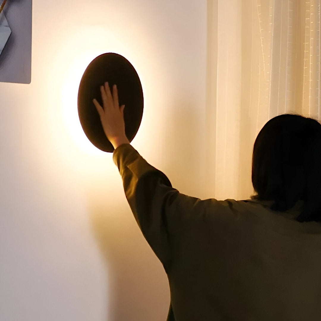 Contemporary Nordic Circular LED Wall Light