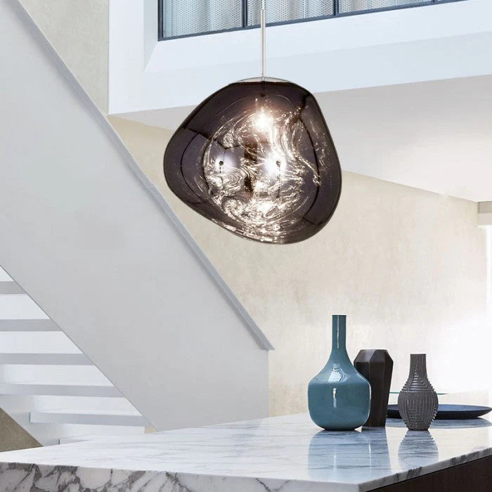 Hanging Minimalist Reflective Pendant Light