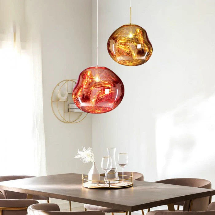 Hanging Minimalist Reflective Pendant Light