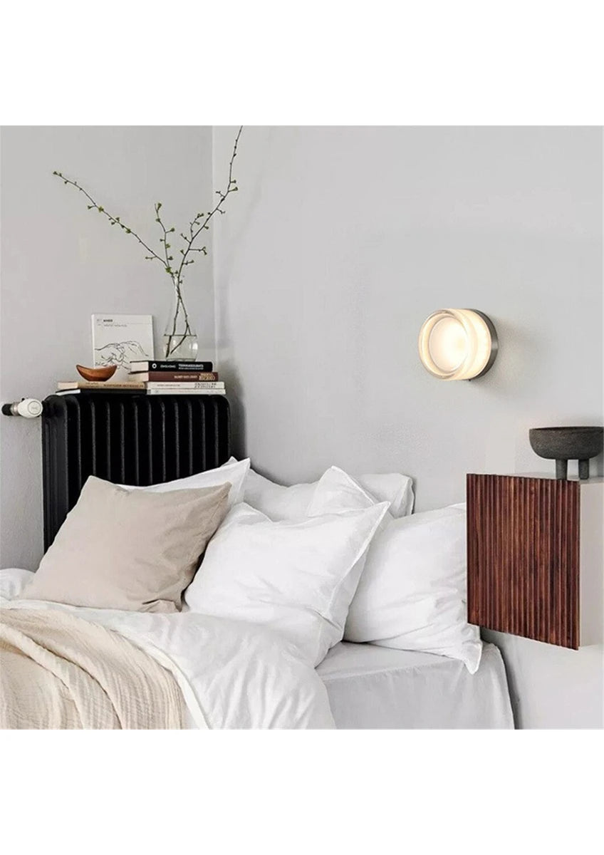 Scandinavian Modern Circular Wall Light