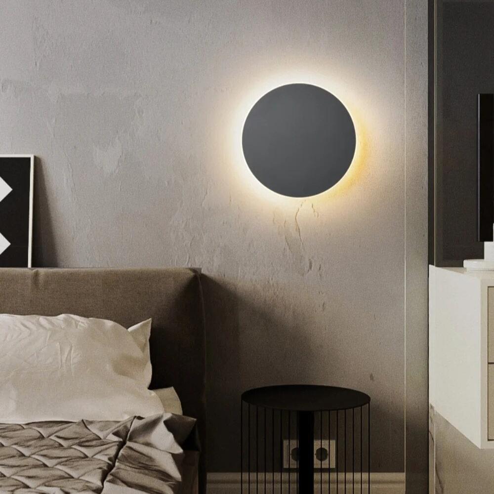 Contemporary Nordic Circular LED Wall Light