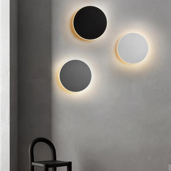 Contemporary Nordic Circular LED Wall Light